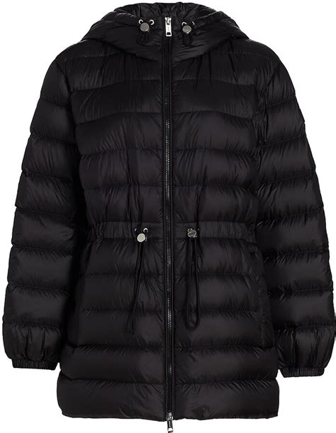 Shop Burberry Blunts Padded Drawcord Jacket 